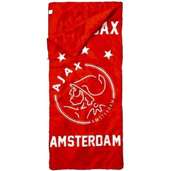 AJAX Slaapzak rood met AJAX-logo, 65 x 150 cm, NIEUW, Ophalen of Verzenden, Nieuw