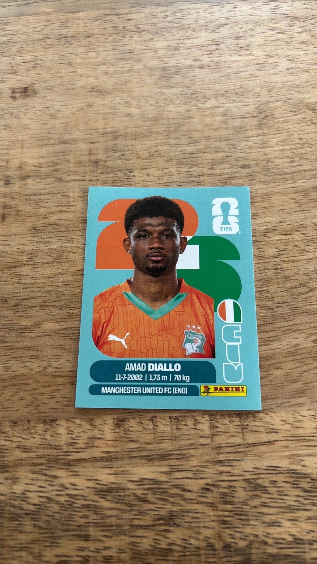 Panini WK 2026 CIV 15, Verzenden, Nieuw, Buitenlandse clubs, Poster, Plaatje of Sticker