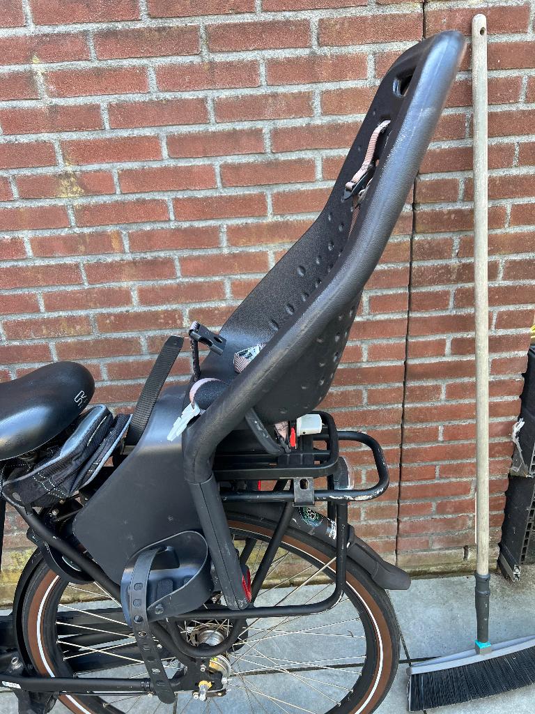 Fietsstoel, Ophalen of Verzenden, Zo goed als nieuw, Zwart
