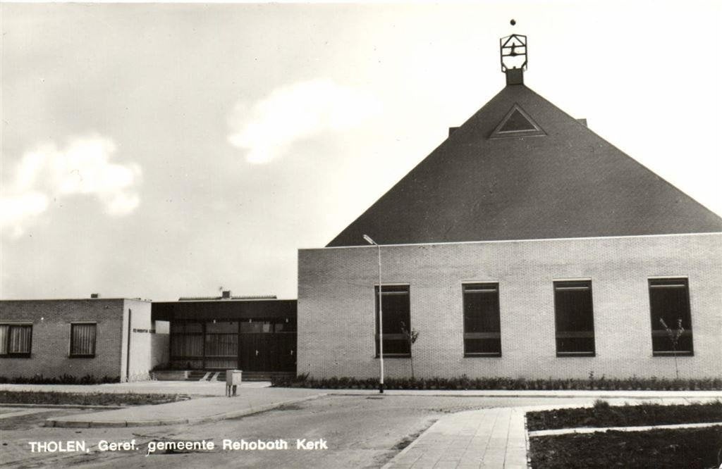 Tholen, Geref. gemeente Rehoboth Kerk - ongelopen, Ophalen of Verzenden, 1960 tot 1980, Ongelopen, Zeeland
