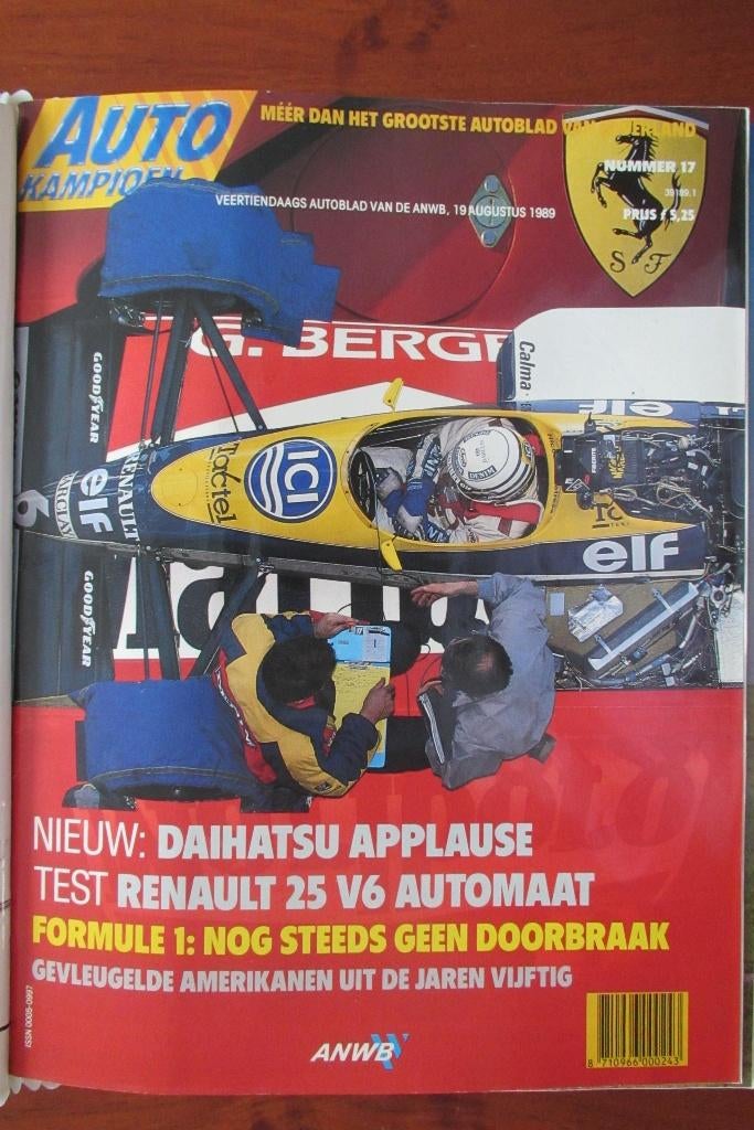 Autokampioen 17 1989 Renault 25, Applause, styling Favorit, Boeken, Auto's | Folders en Tijdschriften, Ophalen of Verzenden, Nieuw