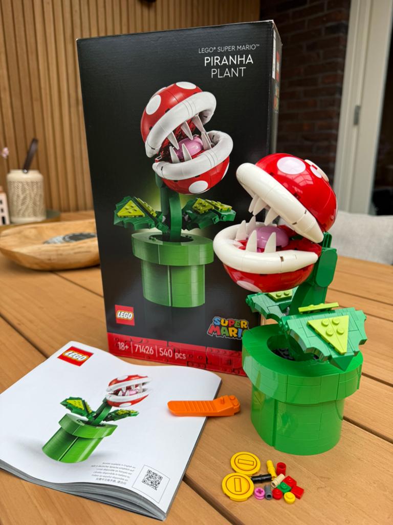 Lego Mario Piranha plant 71426, Lego, Ophalen of Verzenden, Zo goed als nieuw, Complete set
