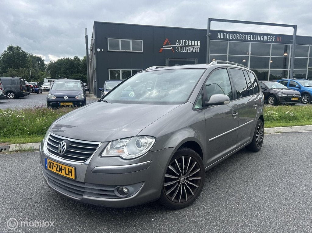 Volkswagen Touran 2.0 TDI Highline DSG 7-pers. [ NAP clima t, Auto's, Volkswagen, 4 cilinders, 7 stoelen, Bedrijf, Diesel