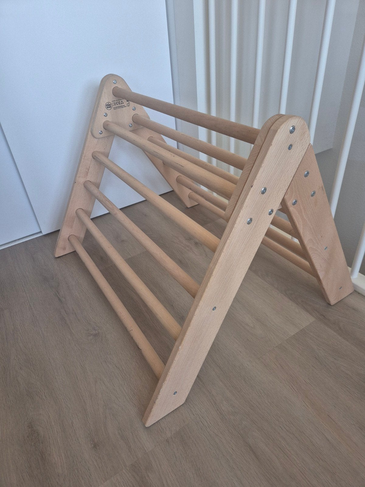 PLAYTIVE Houten 2-in-1 glijbaan en klimrek, Kinderen en Baby's, Speelgoed | Houten speelgoed, Ophalen, Zo goed als nieuw, Rij- of Hobbelspeelgoed