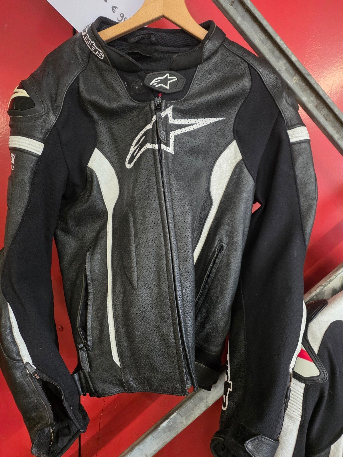 Alpinestars Missile Air Tech-Air compatibel leren jas, Motoren, Kleding | Motorkleding, Heren, Jas | leer, Ophalen of Verzenden