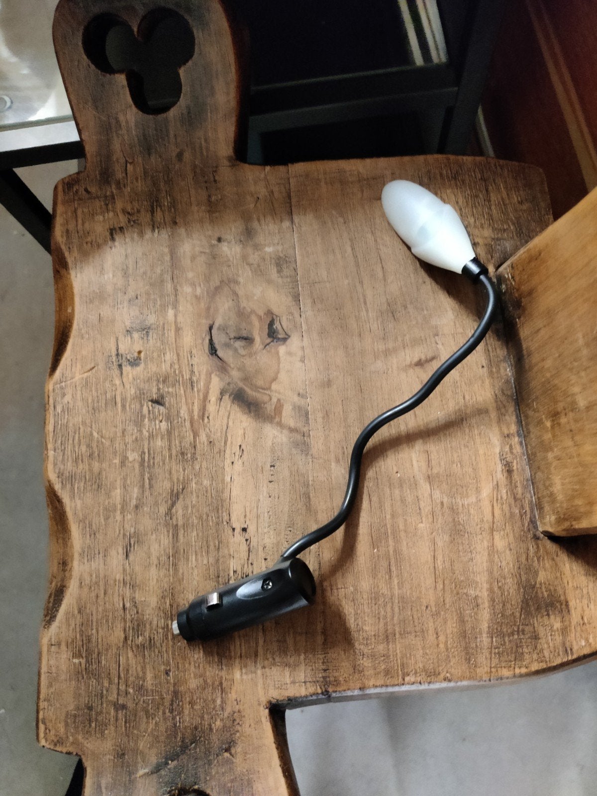 Flexibele LED-leeslamp voor auto (12V), Ophalen of Verzenden, Gebruikt