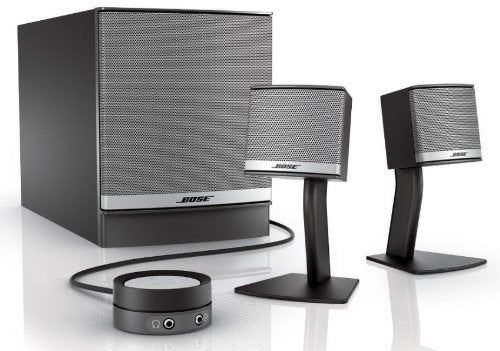 Bose Companion 3 Series II - Mooi geluid, remote beschadigd, Audio, Tv en Foto, Luidsprekers, Gebruikt, 120 tot 150 watt, Speakerset
