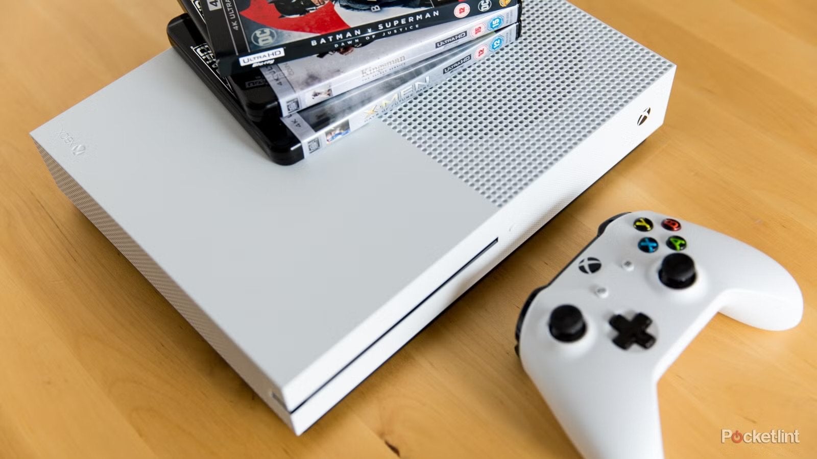 XBOX One S met controller en games, Ophalen of Verzenden, Zo goed als nieuw