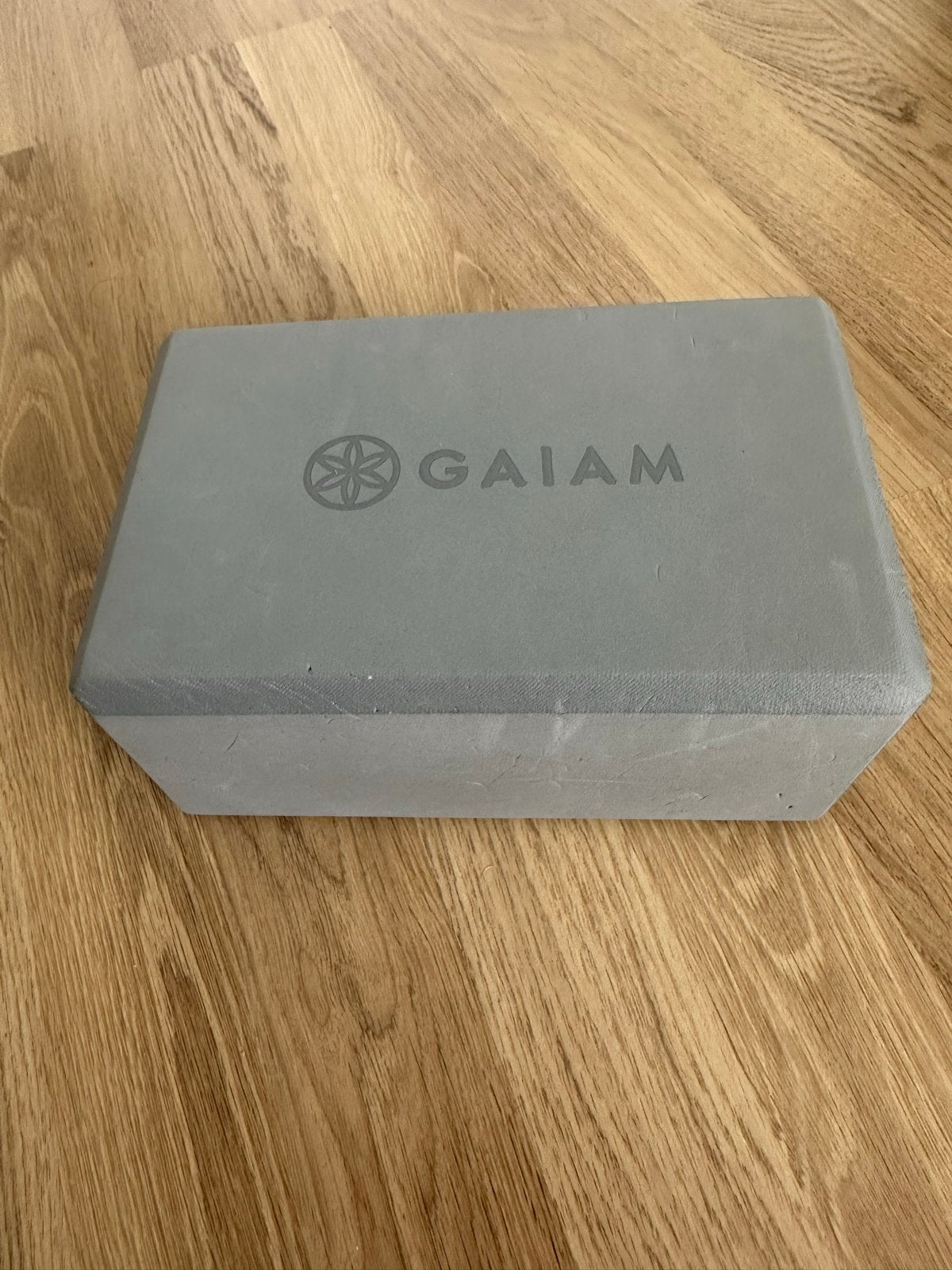 Gaiam Yoga Blok - Grijs, Ophalen of Verzenden, Gebruikt, Yoga-accessoire