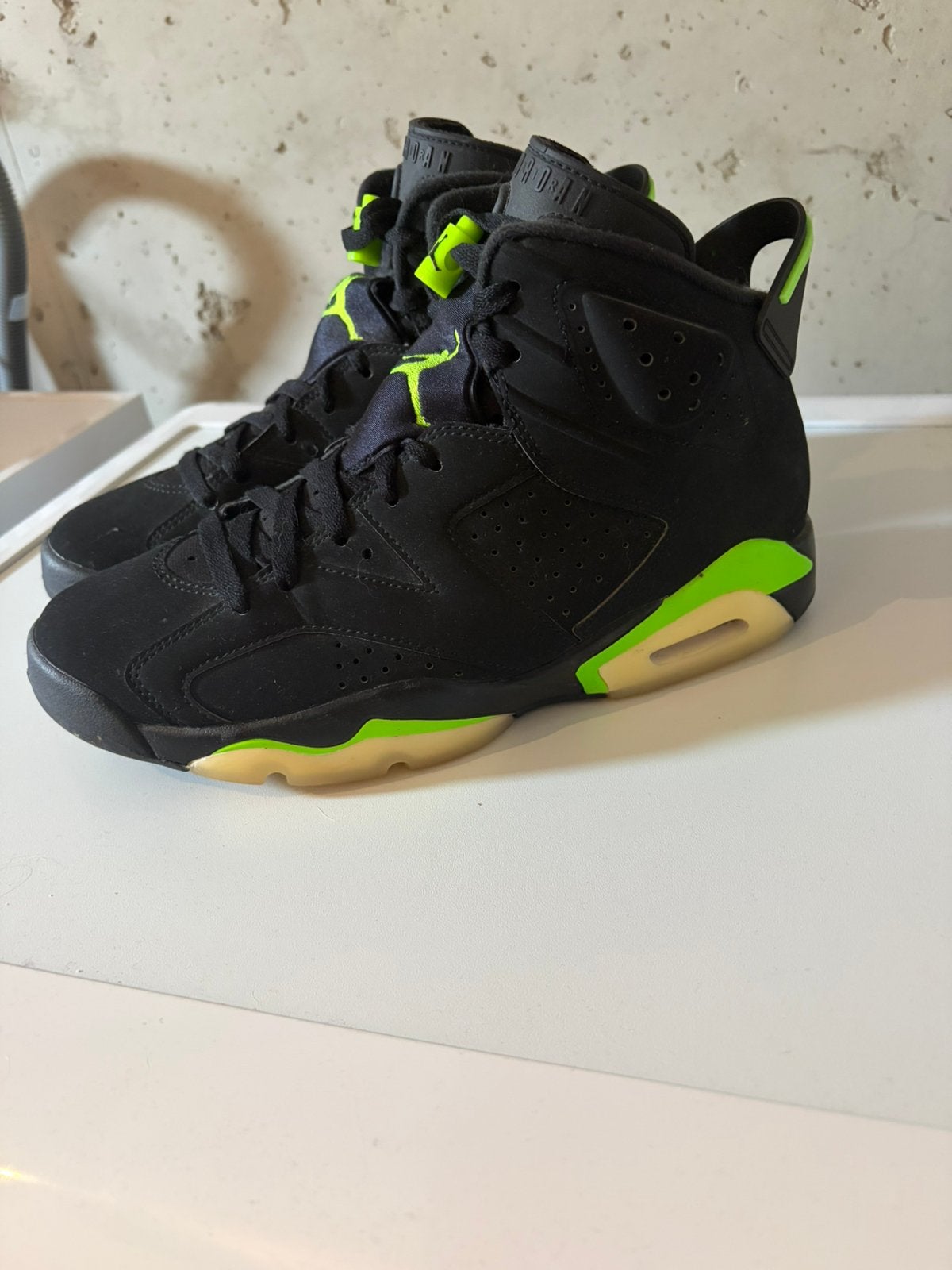 Jordan 6 electric green, Ophalen, Zo goed als nieuw, Overige kleuren