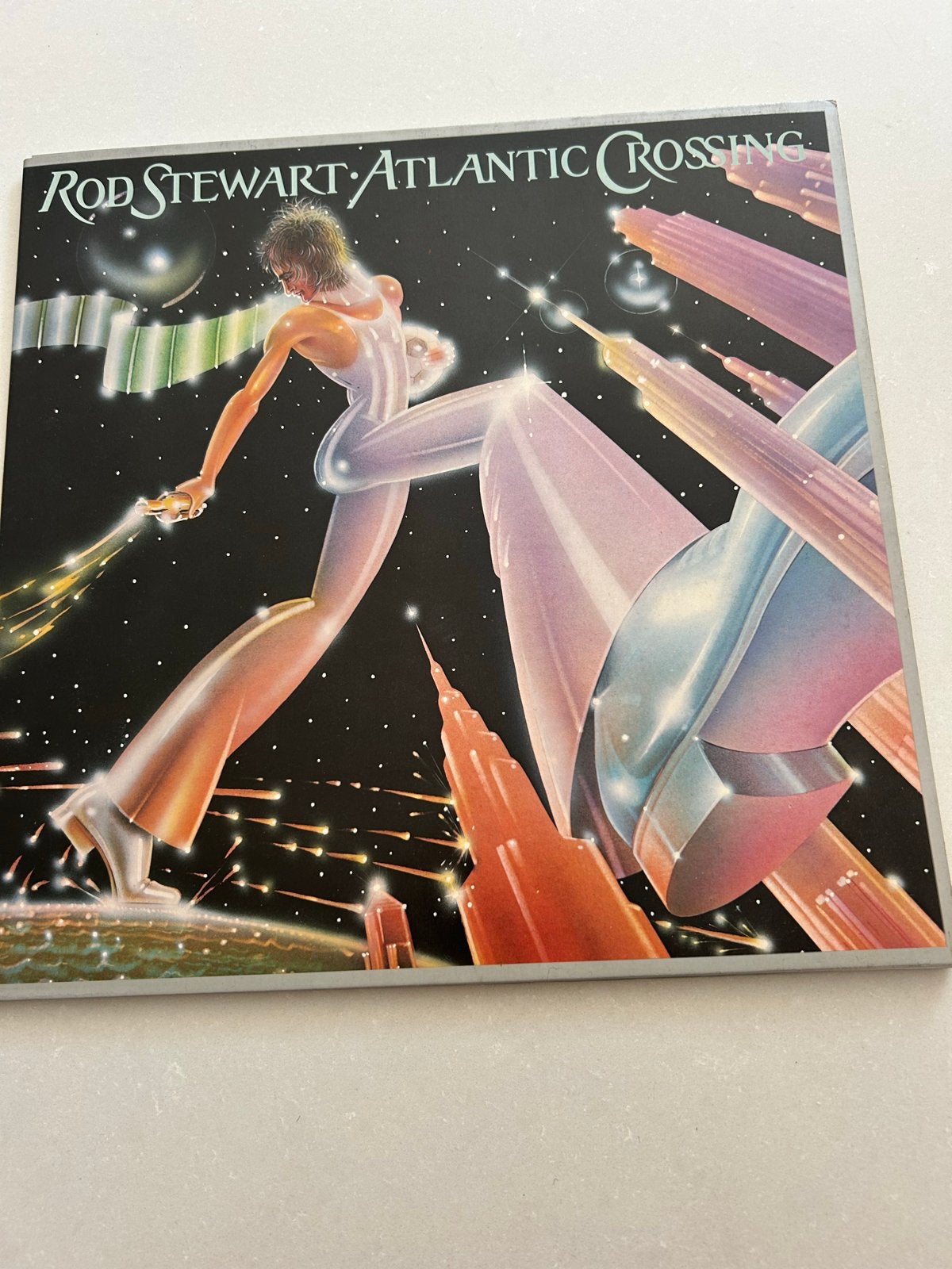 Rod Stewart - Atlantic Crossing (Oranje Vinyl LP), LP, Rock, Ophalen of Verzenden, Zo goed als nieuw