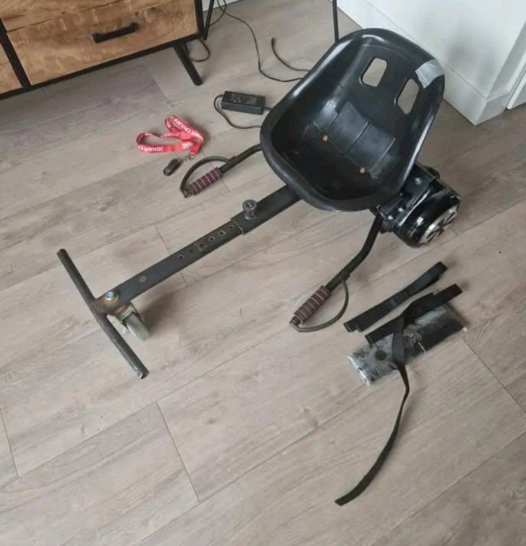 Hoverboard inclusief kart, Ophalen, Gebruikt