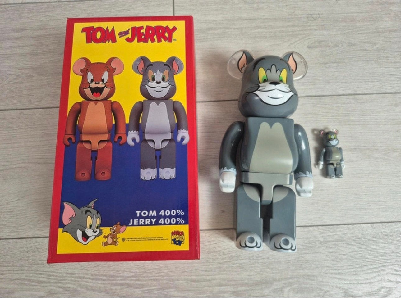 Tom & Jerry Bearbrick 400% & 100% Set - Nieuw, Ophalen of Verzenden, Nieuw