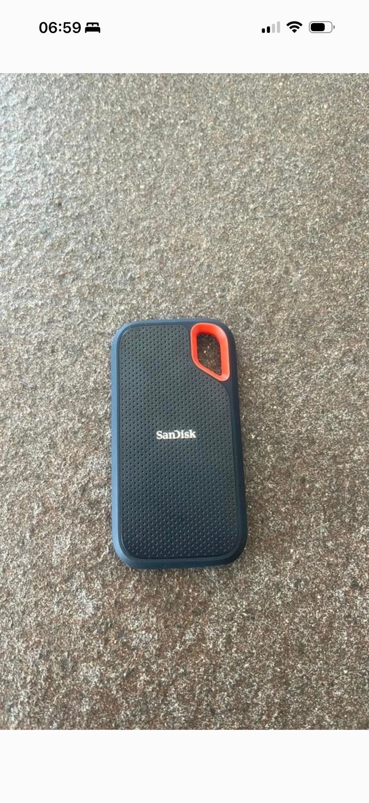 SanDisk Extreme Portable SSD 2TB, Ophalen of Verzenden, Zo goed als nieuw