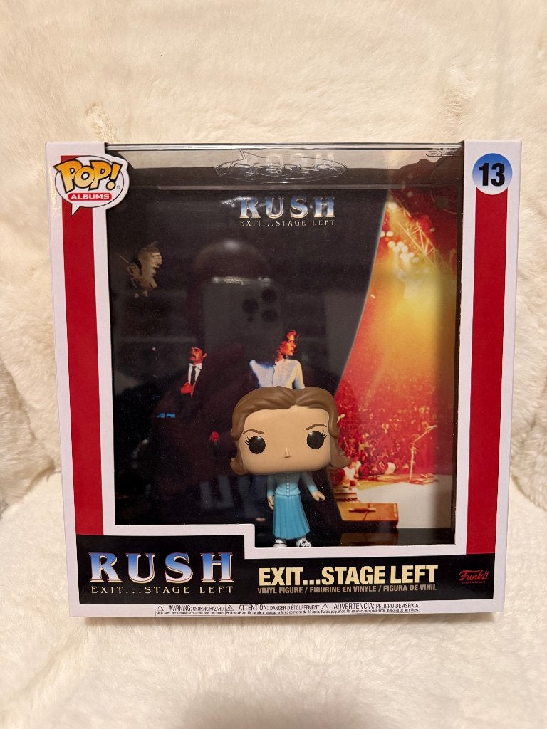 Funko Pop! Albums 13: Rush - Exit...Stage Left (nieuw), Ophalen of Verzenden, Nieuw