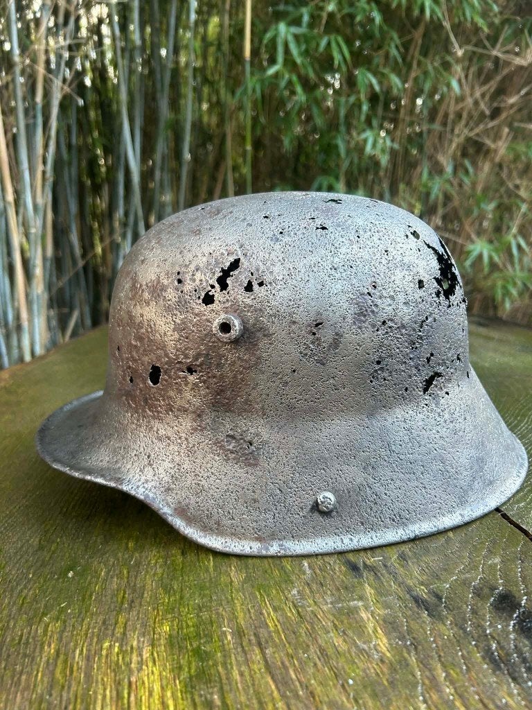 HELM WW1, Ophalen of Verzenden, Landmacht, Duitsland, Helm of Baret