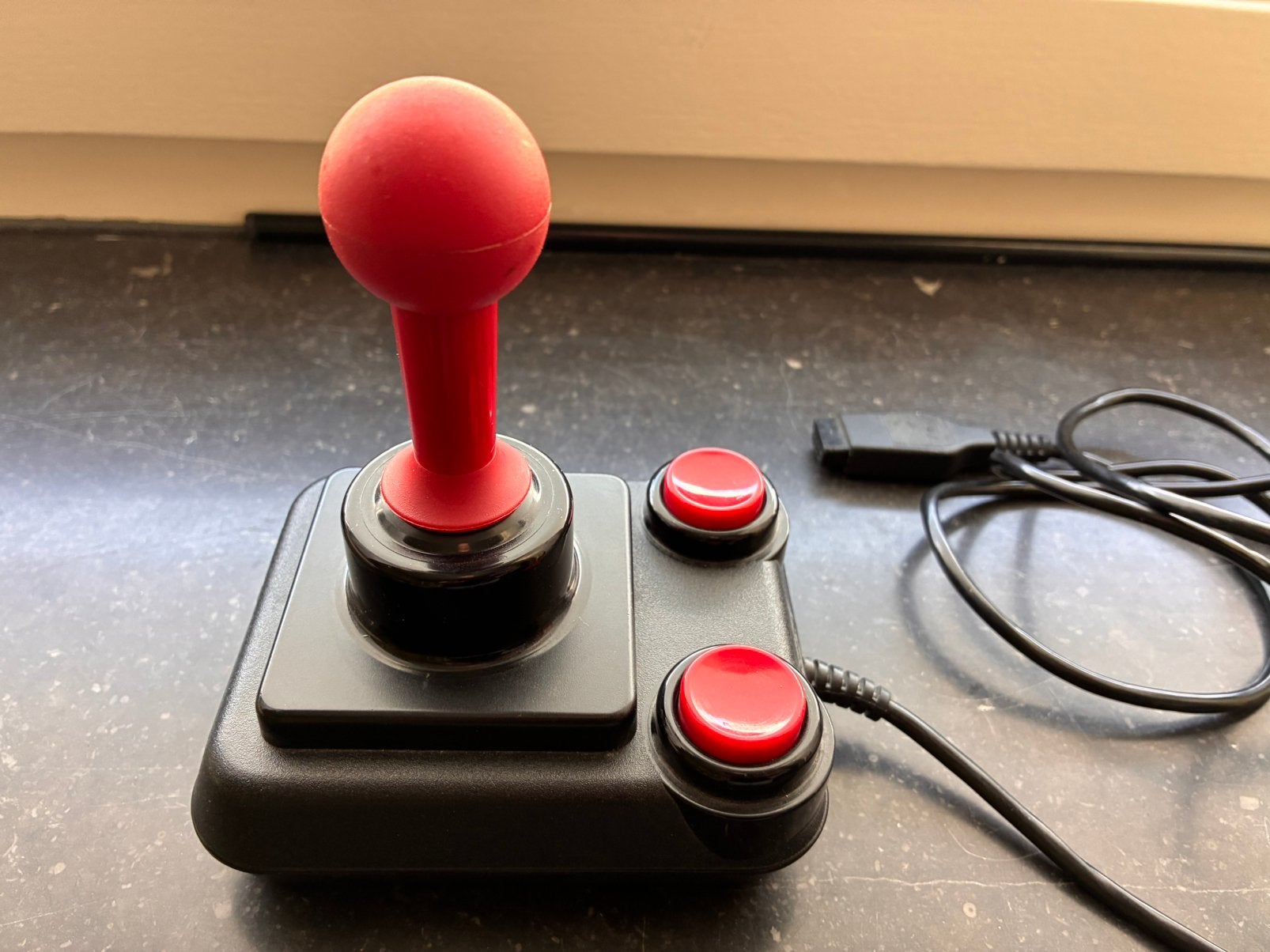 Suzo Prof Competion joystick DB9 aansluiting, Computers en Software, Ophalen of Verzenden, Gebruikt