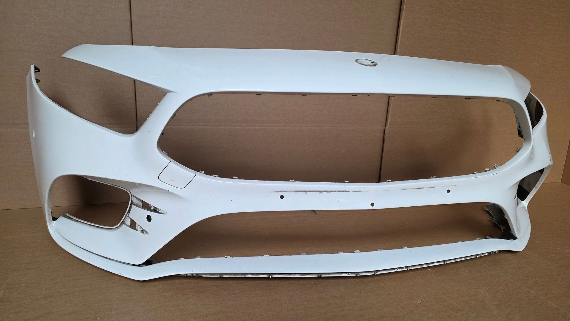 Voorbumper Mercedes A Klasse W177 AMG Origineel PDC AMG LINE, Gebruikt, -, Voor, Ophalen of Verzenden