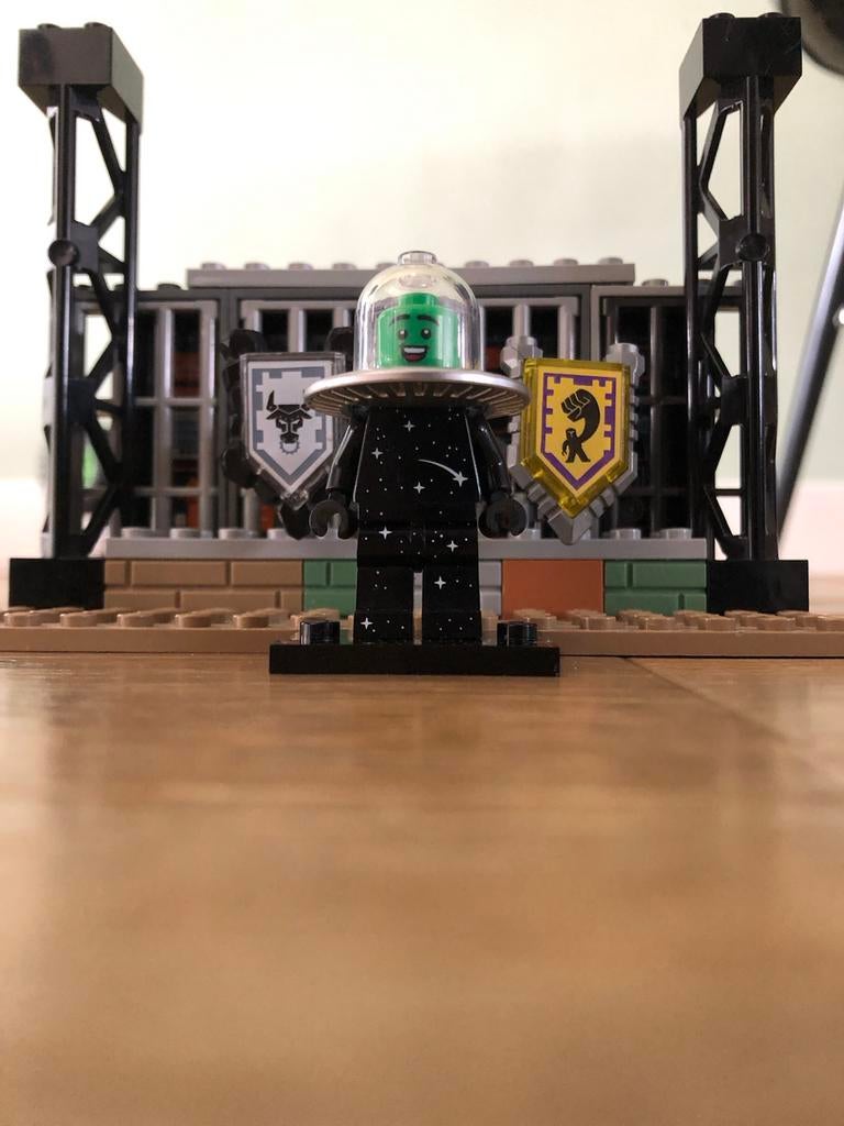 Lego marsmannetje minifiguur, Ophalen of Verzenden, Zo goed als nieuw, Losse stenen, Lego
