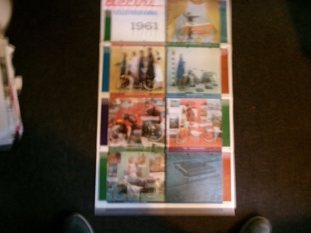 Berini keuzeprogramma 1961 folder, Ophalen of Verzenden