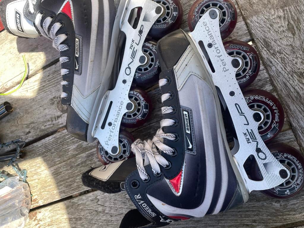 Bauer Vapor Inline Skates - Maat 40.5 - Goede Staat, Sport en Fitness, IJshockey, Ophalen of Verzenden, Gebruikt, Schaatsen