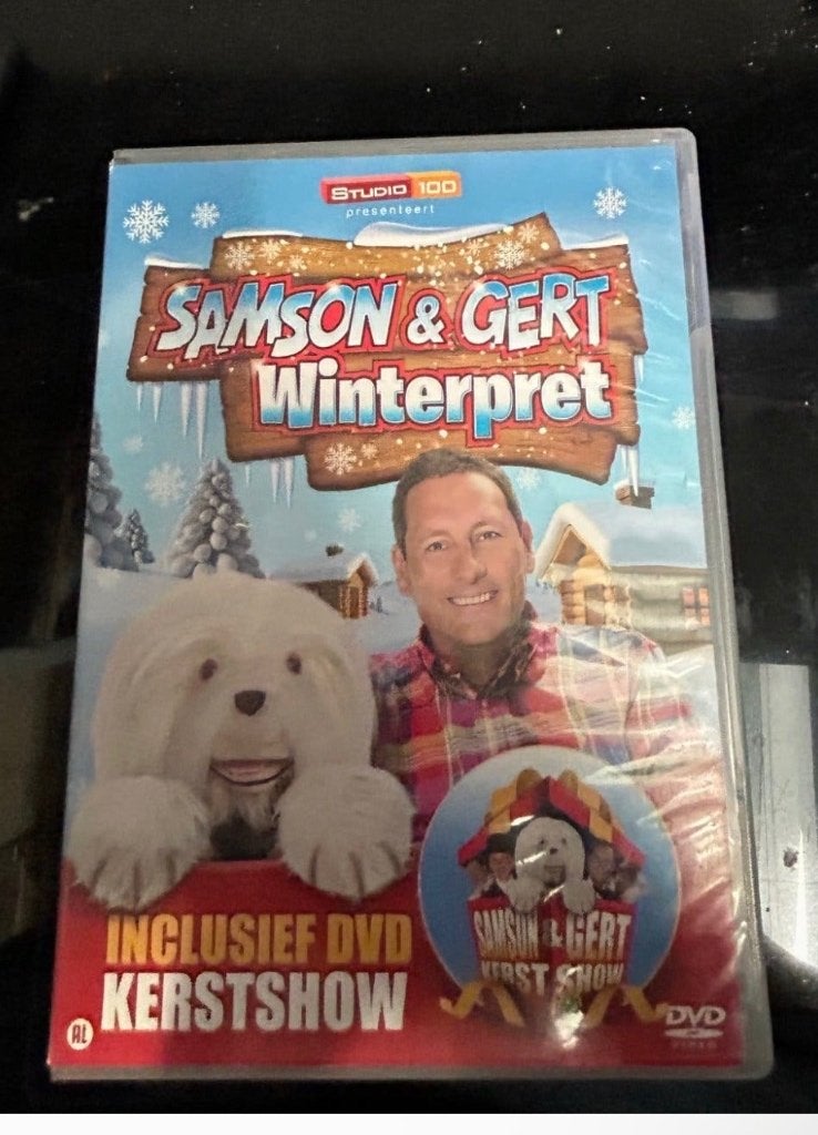 Samson & Gert - Winterpret (2015, DVD), Eerste persing, Alle leeftijden, Nederlands, Overige genres