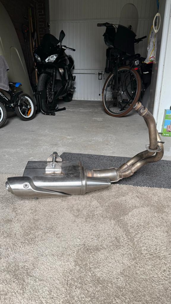 Kawasaki Ninja / z650 uitlaat origineel 2017-2019, Motoren, Ophalen, Gebruikt