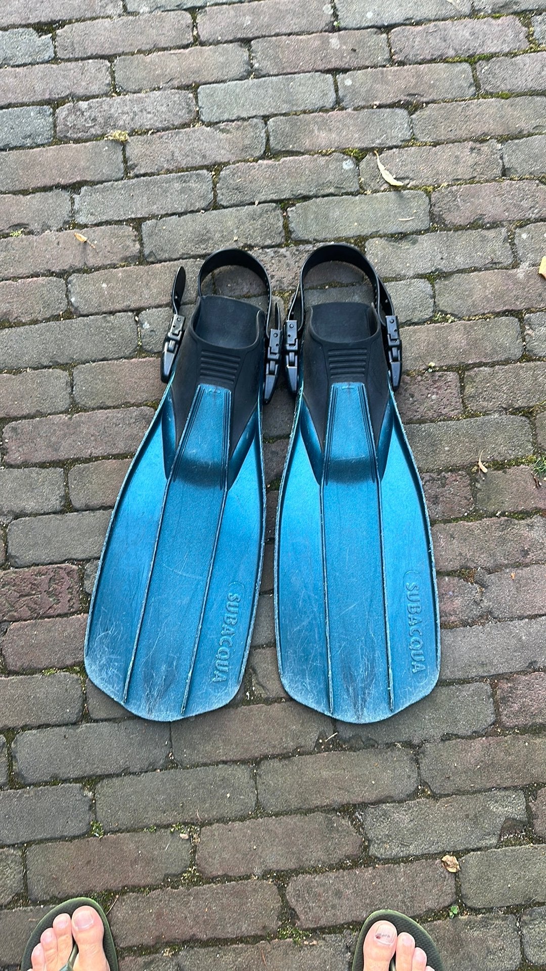 Subaqua zwemvliezen, Ophalen, Gebruikt, Zwem- of Duikvliezen