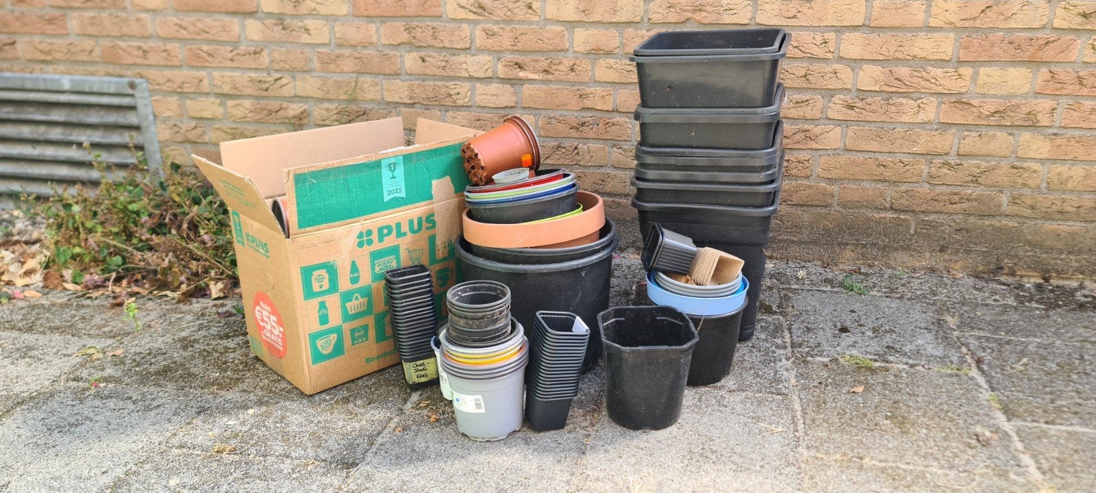 Diverse kweekpotten, Tuin en Terras, Kweekspullen, Ophalen, Gebruikt
