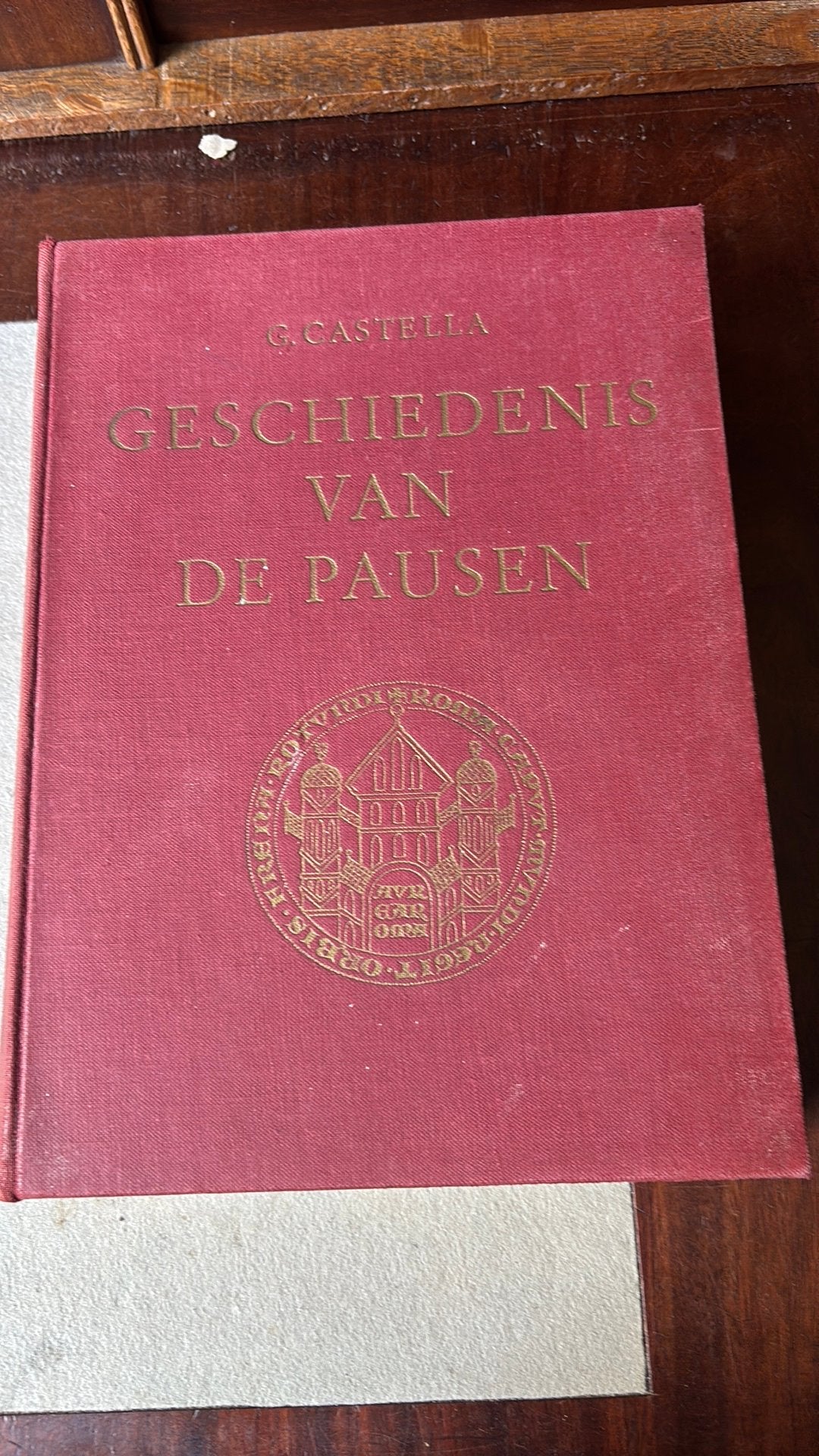 Geschiedenis van de Pausen - G.Castella, Boeken, Ophalen of Verzenden, Zo goed als nieuw, Europa
