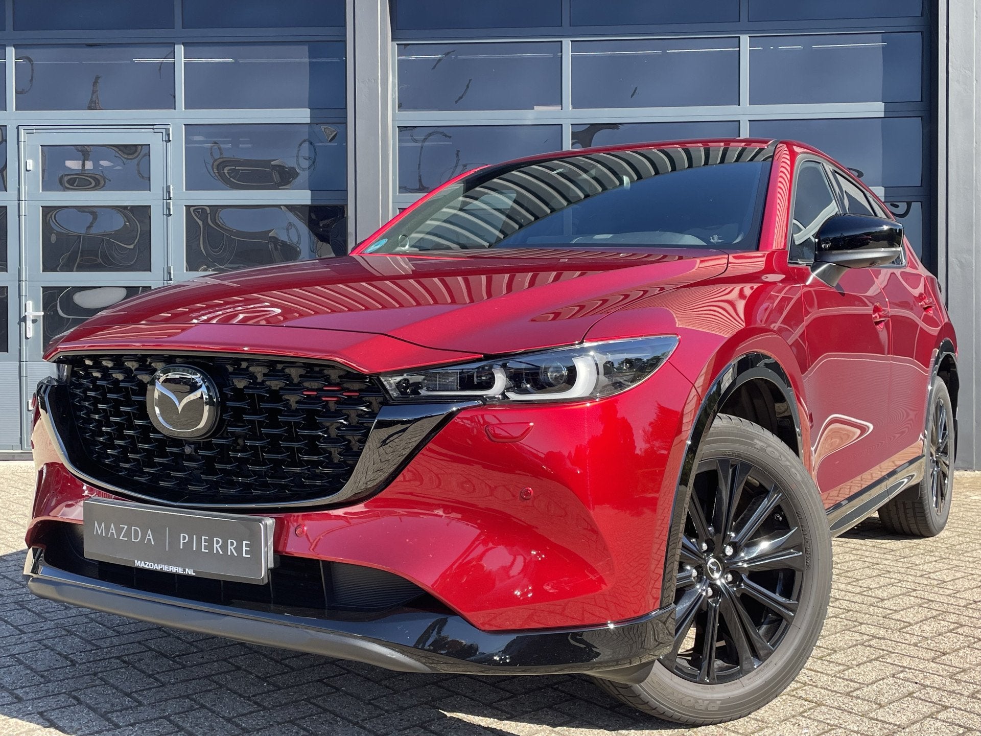 Mazda CX-5 2.0 e-SkyActiv-G M Hybrid 165 Homura | COMFORT PA, Auto's, Gebruikt, 4 cilinders, 2000 kg, Bedrijf