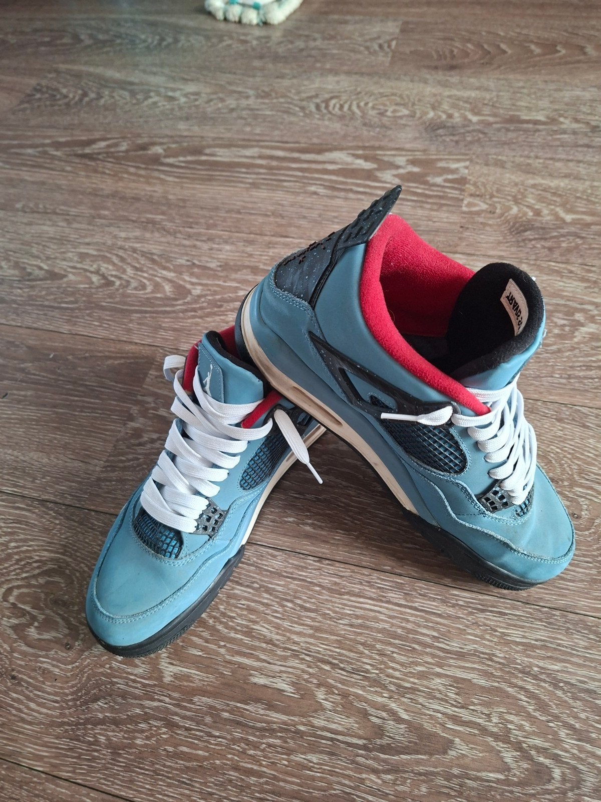 Nike Air Jordan 4 Retro University Blue Sneakers (niet origi, Kleding | Heren, Blauw, Ophalen of Verzenden, Sneakers of Gympen