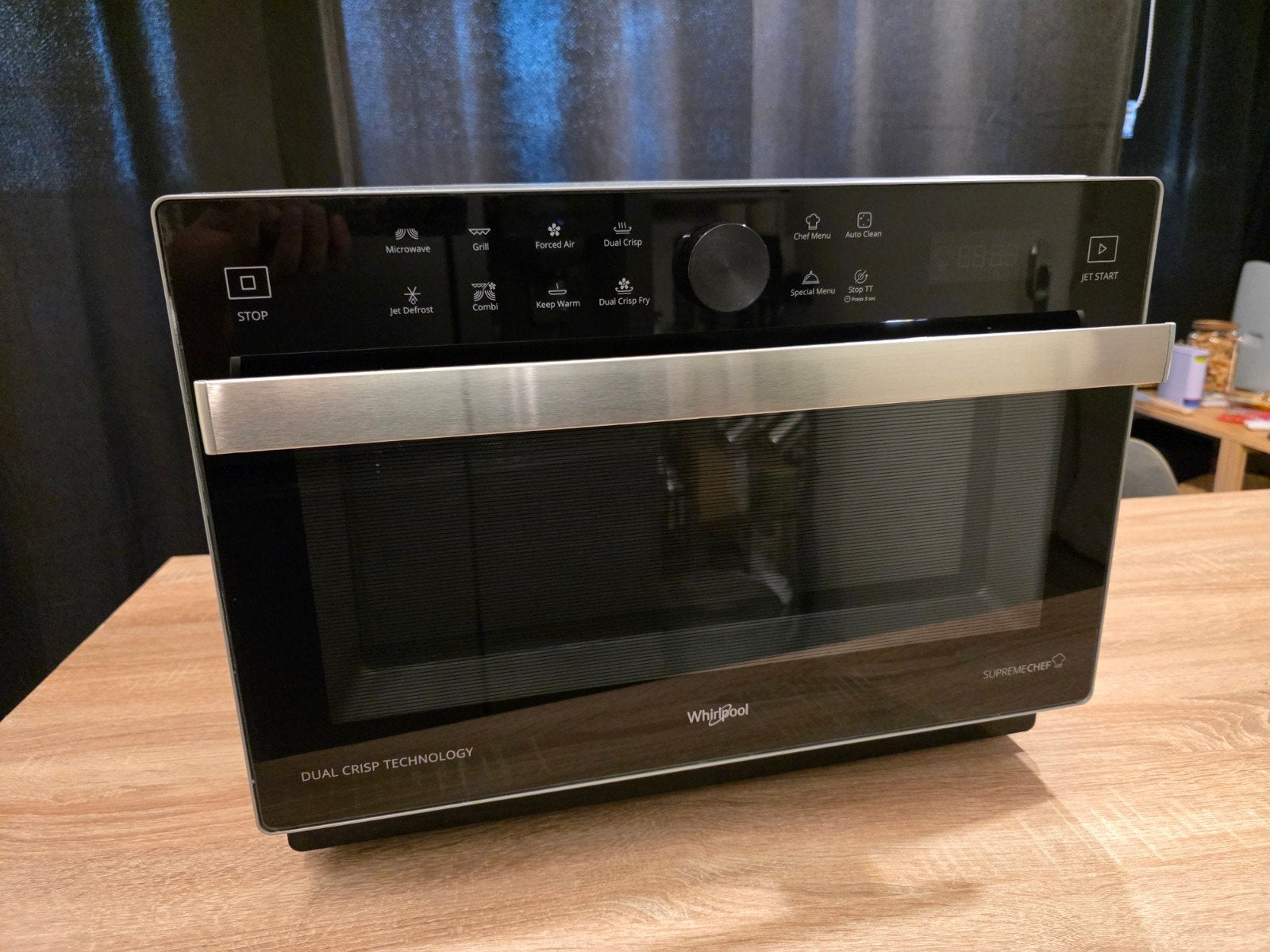 Whirlpool MWPN 338 SB Combimagnetron, Witgoed en Apparatuur, Ovens, Ophalen, Minder dan 45 cm, Whirlpool, Draaiplateau