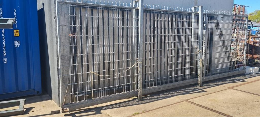 Schuifpoorten div soorten electrisch en handmatig, Tuin en Terras, Tuinhekken en Hekwerk, Ophalen, Gebruikt, IJzer, Overige typen