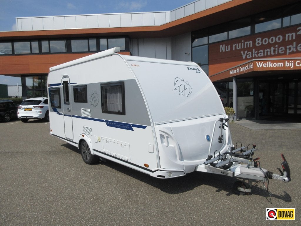 Knaus Sport Silver Selection 460 EU MET MOVER EN VASTE LUIFE, Overige typen, Schokbreker, Knaus, Tot en met 4