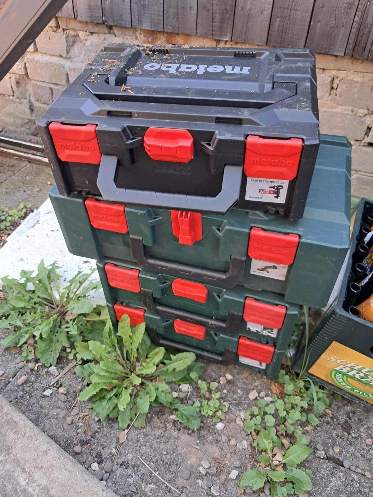 Gereedschapskoffers 4 stuks metabo, Ophalen, Metabo, ., .