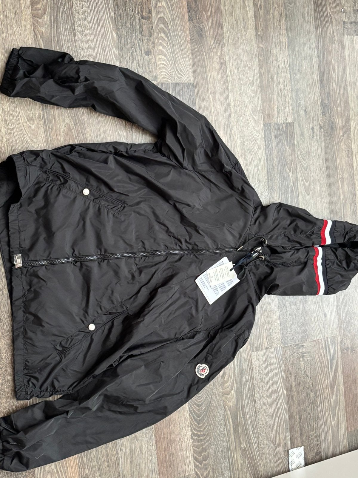 Moncler Grimpeurs Jas Zwart | Maat L | topstaat, Kleding | Heren, Jassen | Zomer, Ophalen of Verzenden, Nieuw, Maat 48/50 (M)