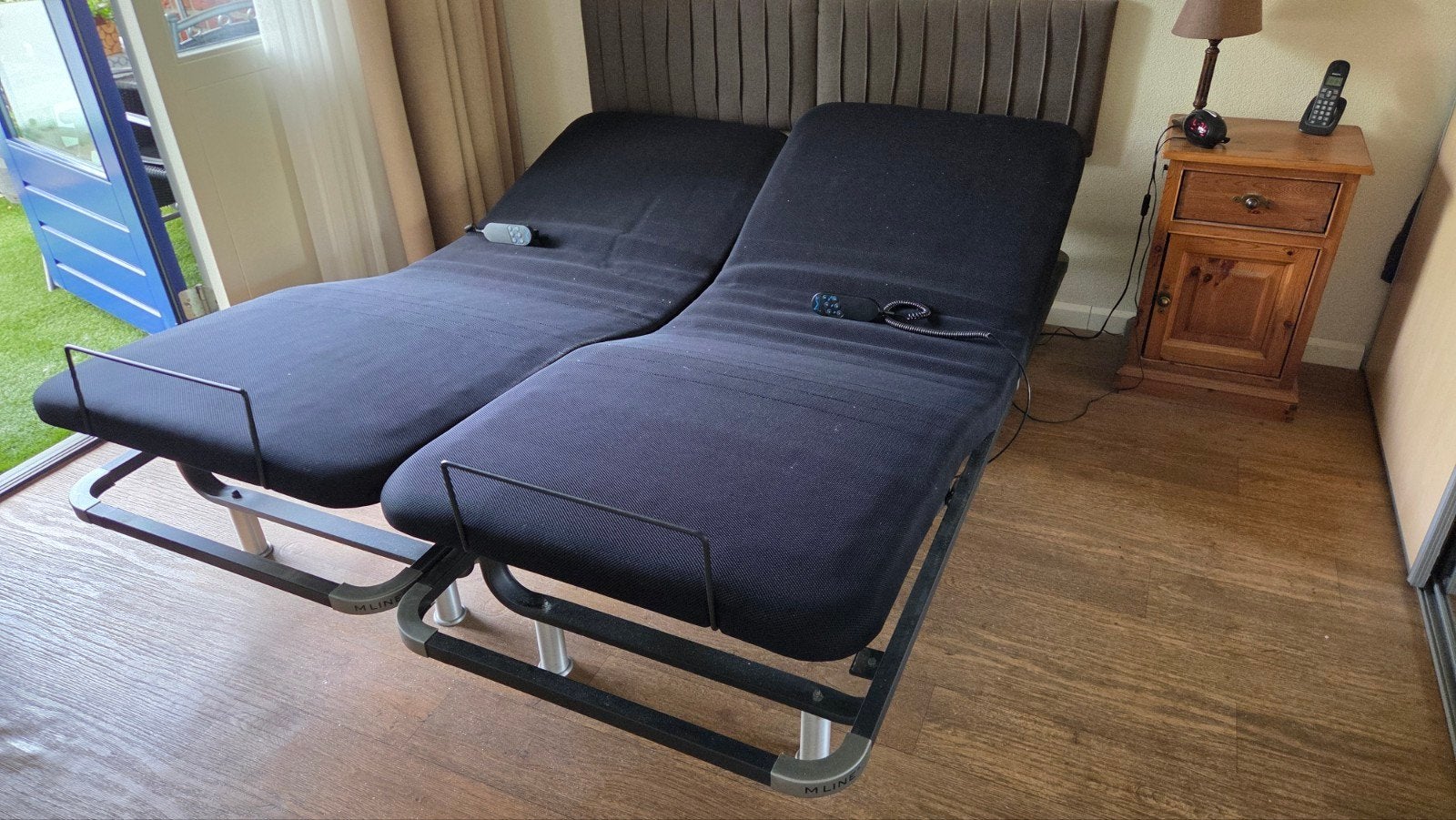 Mline bedden, Ophalen, Gebruikt, Eenpersoons, 80 cm