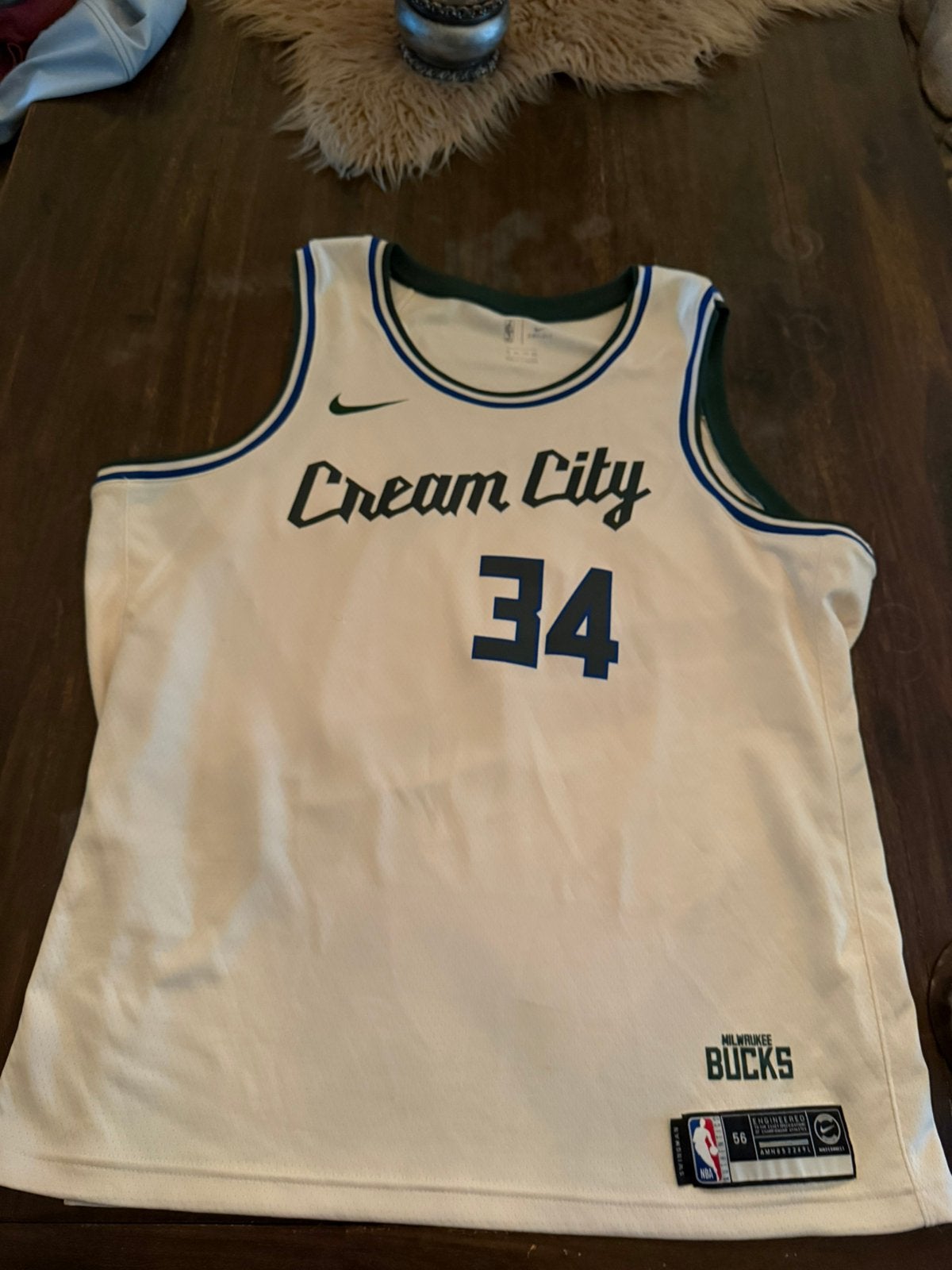 NBA shirt Antetokoumpo, Ophalen of Verzenden, Nieuw, Overige maten, Meerkleurig