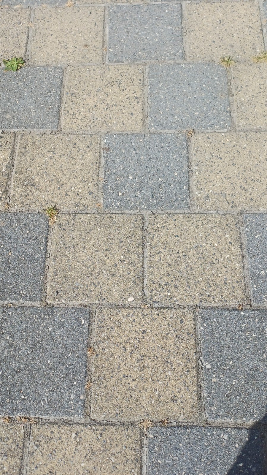 Gele en lichtblauwe tegels 21x21x6 cm, ca. 50-54 m², Ophalen, Overige materialen, Minder dan 20 cm, 10 m² of meer