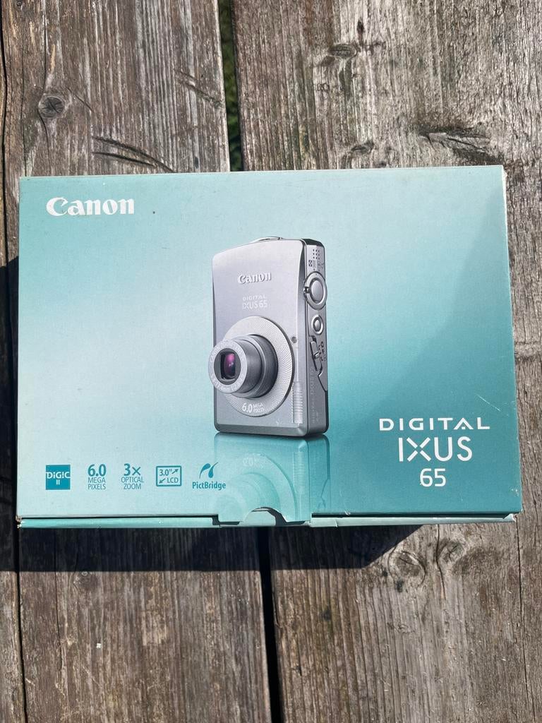 Canon Digital IXUS 65 Compact Camera - Compleet in doos, Audio, Tv en Foto, Fotocamera's Digitaal, Canon, Compact, Ophalen of Verzenden