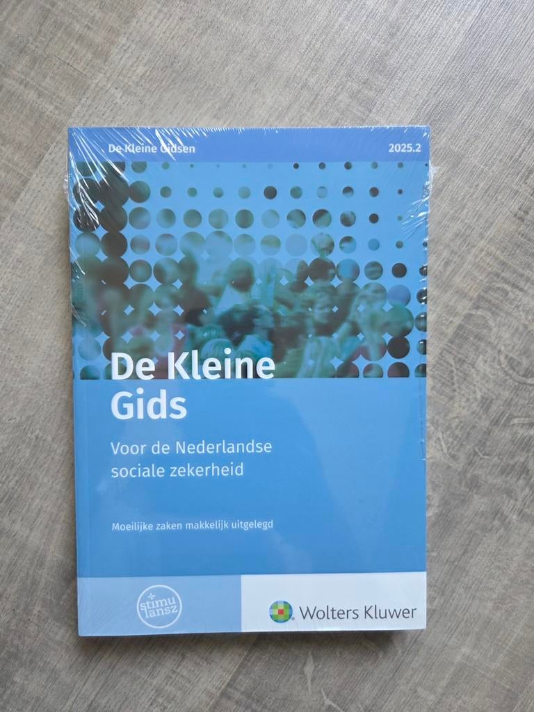 De Kleine Gids voor de Nederlandse sociale zekerheid 2025.2, Stimu-Lansz, Wolters Kluwer, Nieuw, Gamma, HBO