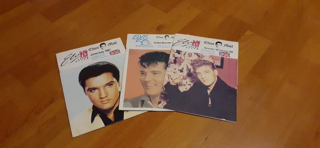 Elvis Presley Fanclubbladen, Verzamelen, Ophalen of Verzenden, Gebruikt, Boek, Tijdschrift of Artikel