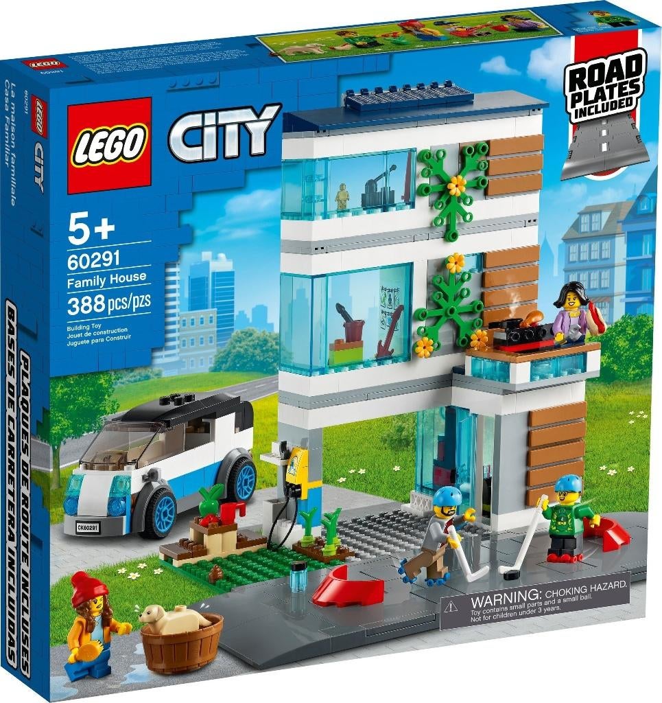 60291 - City: Family House, Hello@support.lego.com, Lego, Nieuw, Ophalen of Verzenden