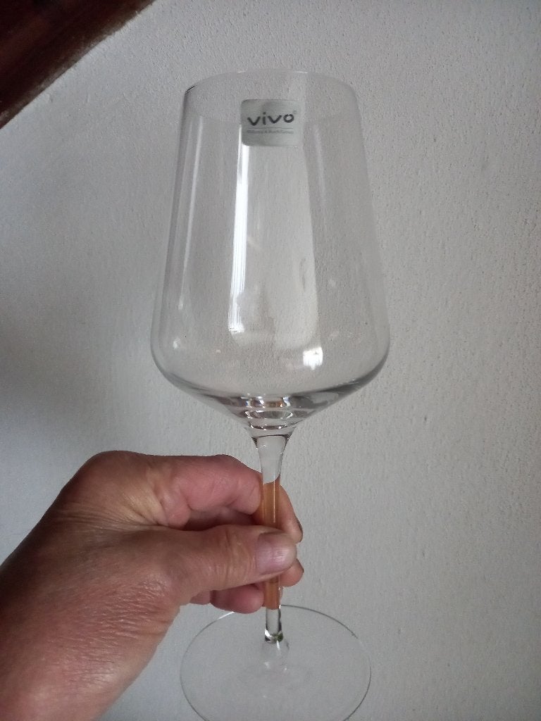 Vivo rode wijnglazen, Glas of Glazen, Vivo, Nieuw, Ophalen of Verzenden