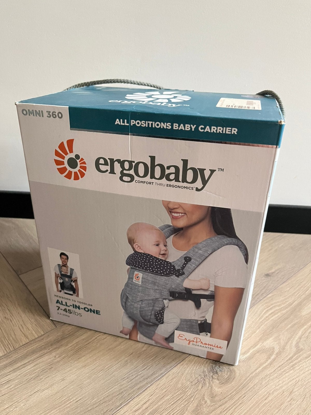 Ergobaby omni 360, Overige merken, Buik of Rug, Ophalen of Verzenden, Zo goed als nieuw