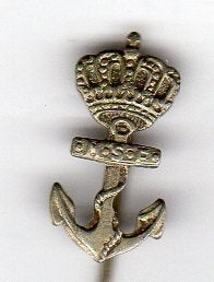 Speldje KONINKLIJKE MARINE MSF ZILVERKLEUR (A9), Verzamelen, Ophalen of Verzenden, Gebruikt, Overige onderwerpen