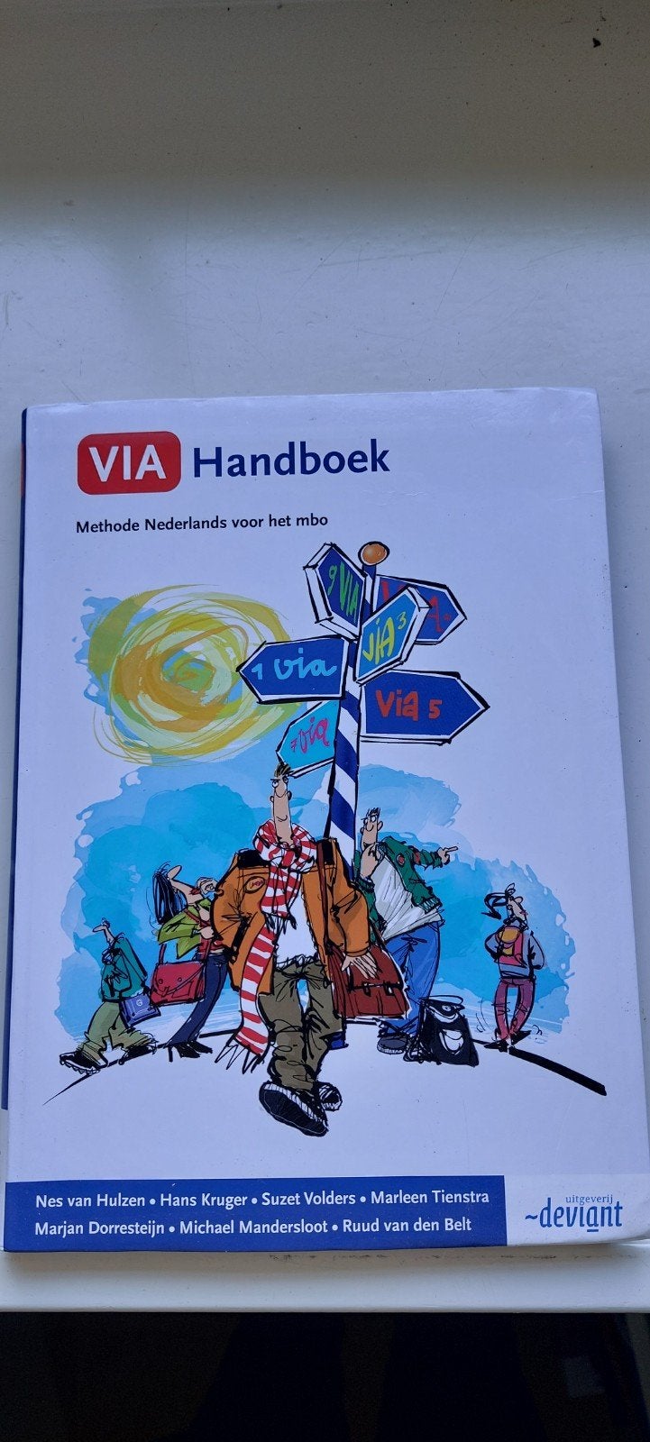 VIA Handboek Methode Nederlands voor het mbo, Ophalen of Verzenden, Zo goed als nieuw, MBO, Nes van Hulzen, Hans Kruger, Suzet Volders, Marleen Tienstra