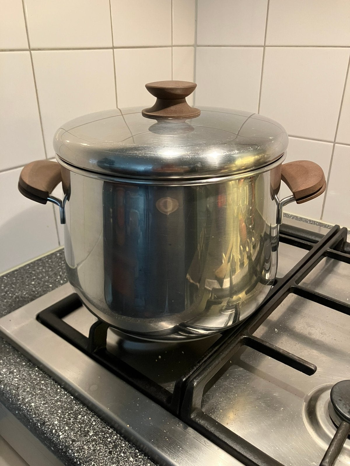 Lagostina Thermoplan, Huis en Inrichting, Keuken | Potten en Pannen, Ophalen of Verzenden, Zo goed als nieuw, Rvs