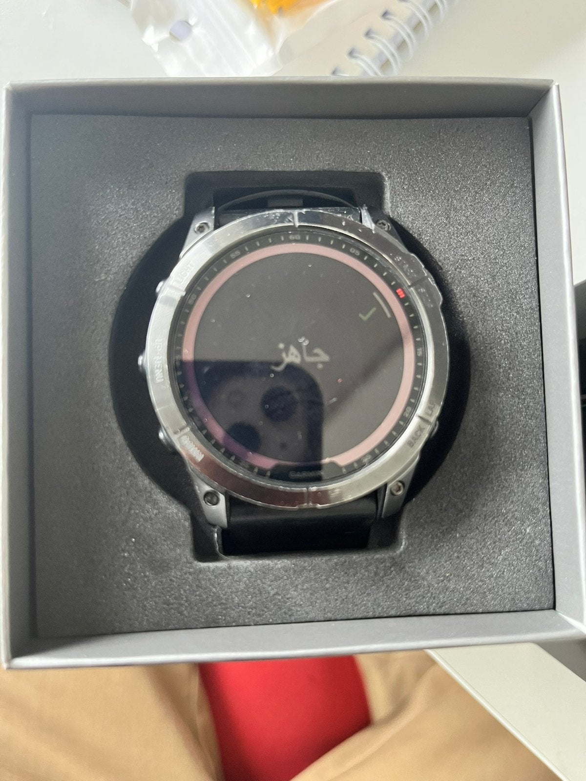 Garmin fenix 7 solar 51mm, Gebruikt, Zwart, Ophalen of Verzenden, Android